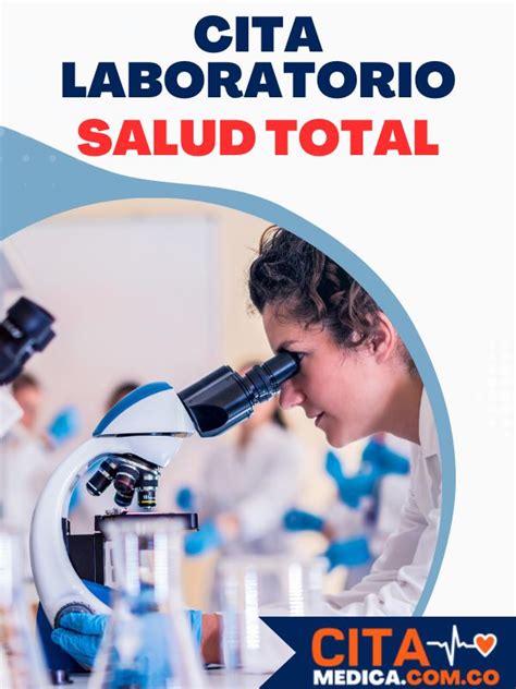 laboratorio salud total citas|SaludTotal TotalNet